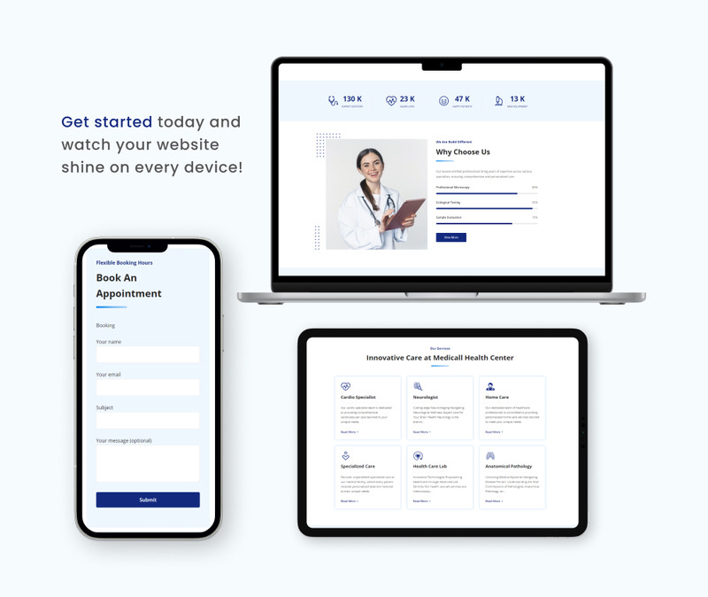 Medicall Pro - Çok Amaçlı Duyarlı Tıbbi Tema - Features Image 3