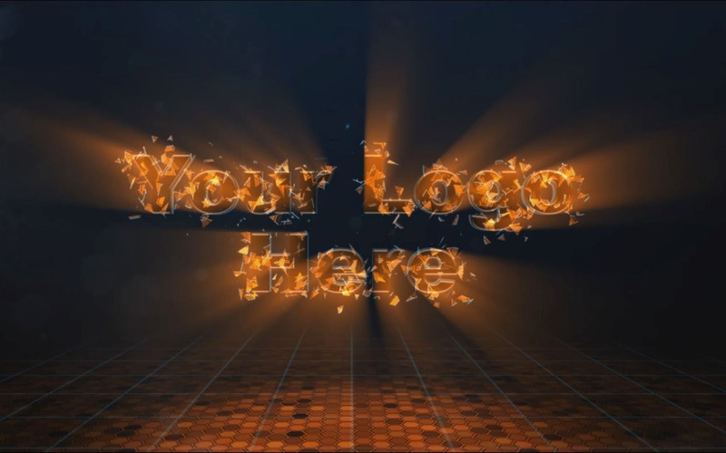 Zaawansowany technologicznie szablon ujawniania logo — After Effects - Obraz funkcji 1