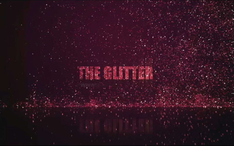 Gold glitter logo reveal- After Effects Template - Features Image 1