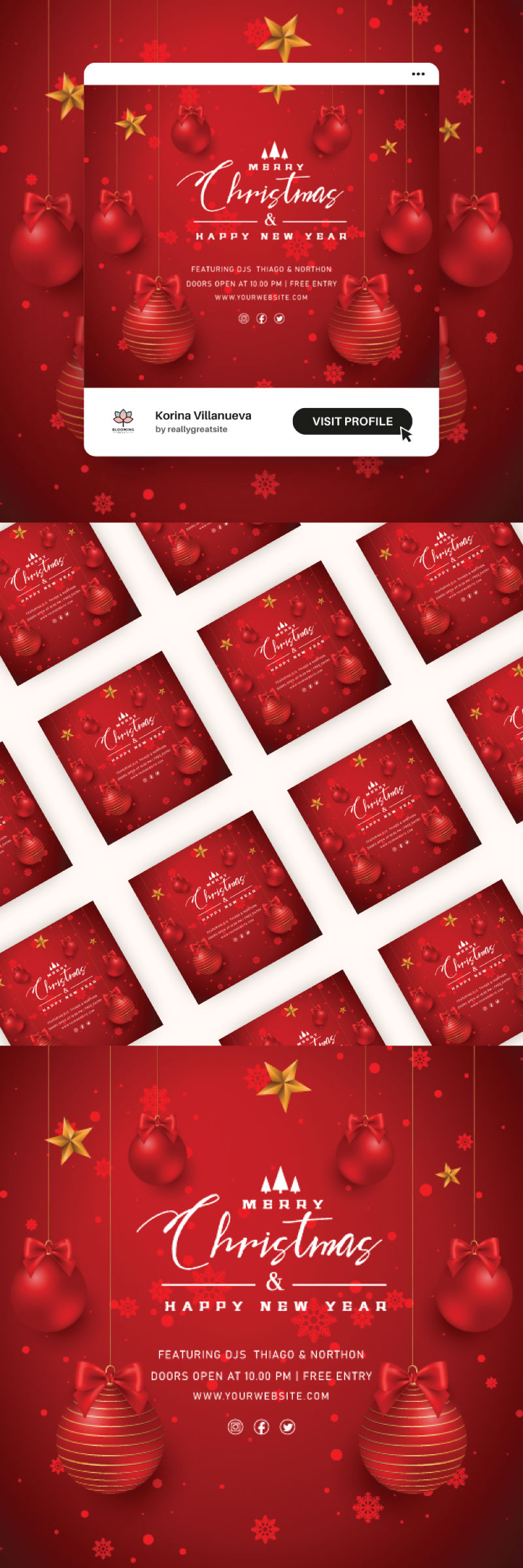 Festliche Grüße: Teilen Sie die Magie von Weihnachten! - Eigenschaften Bild 1