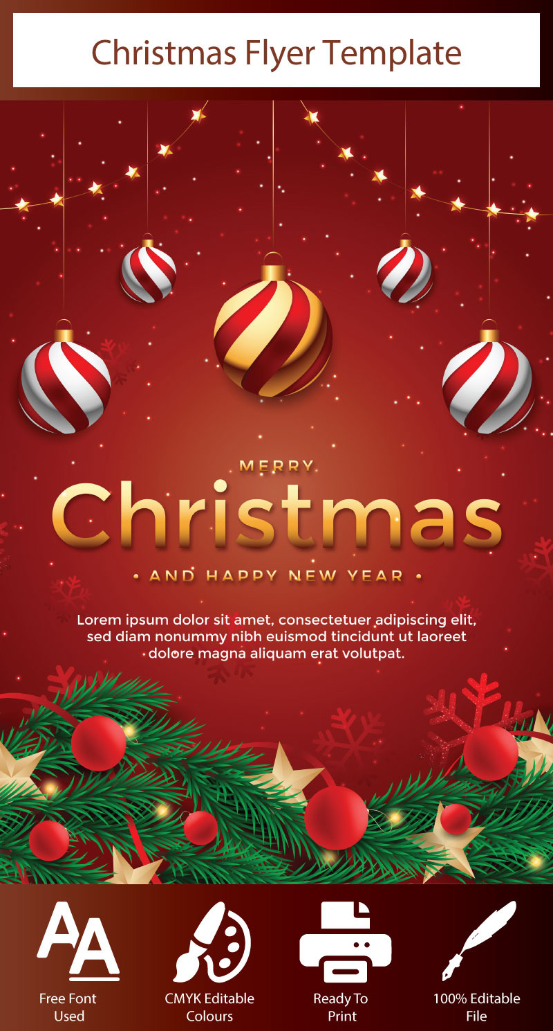 Örömteli kívánságok és ünnepi örömök: Boldog karácsonyt A4-es sablon az ünnepi hangulat terjesztéséhez! - Features Image 1