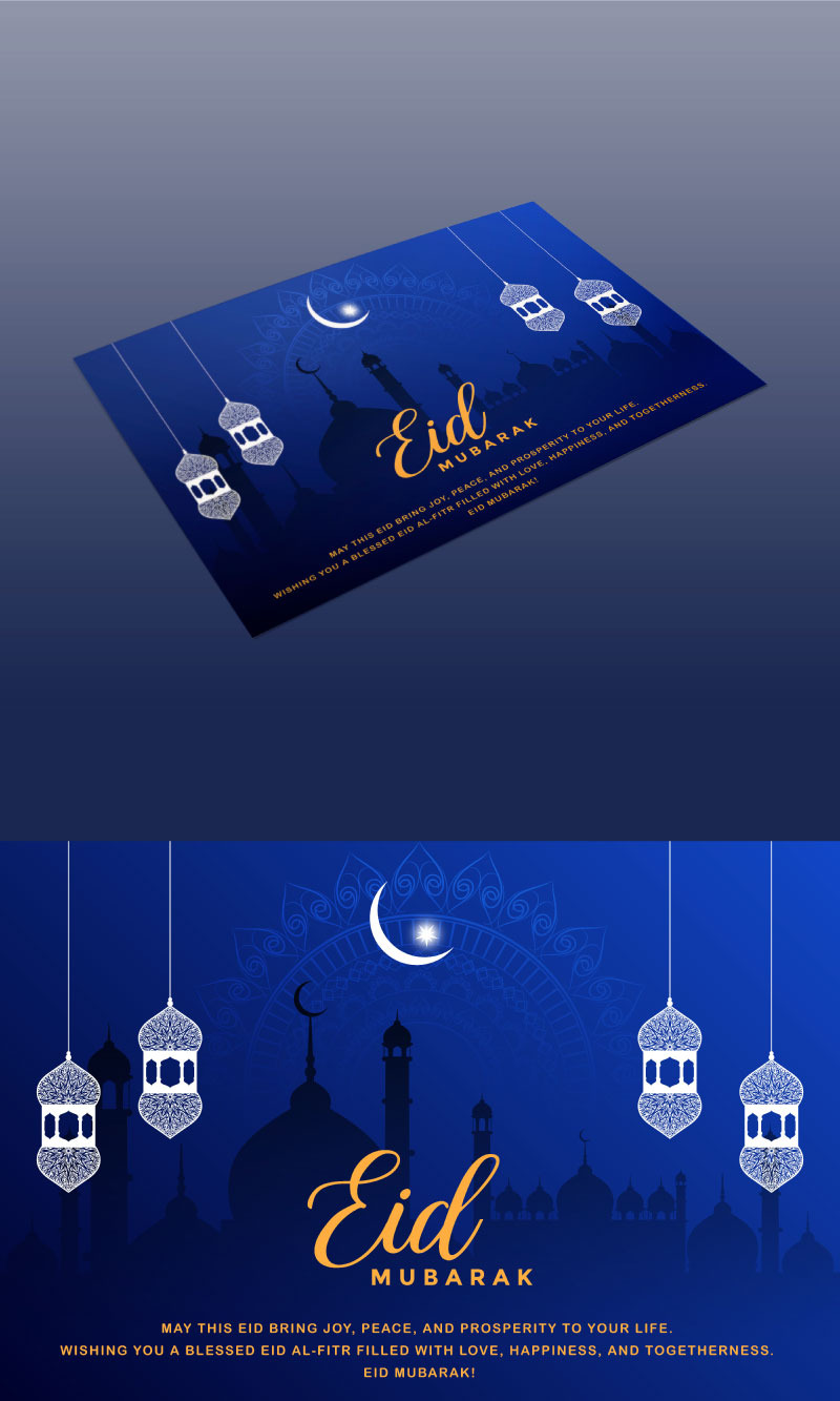 Ramadan Kareem & Eid Mubarak Template – Creative & Customizable - Features Image 1