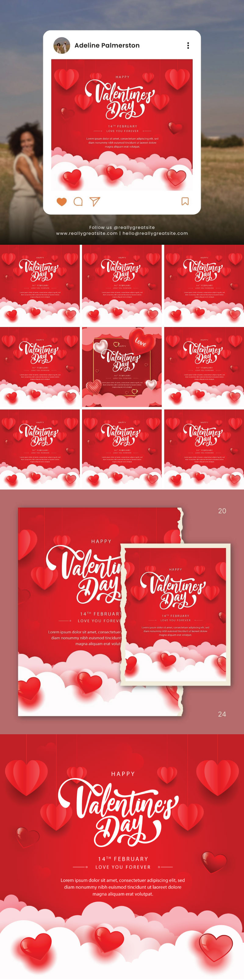 Valentine’s Day Flyer Templates: Celebrate Love in Style - Features Image 1