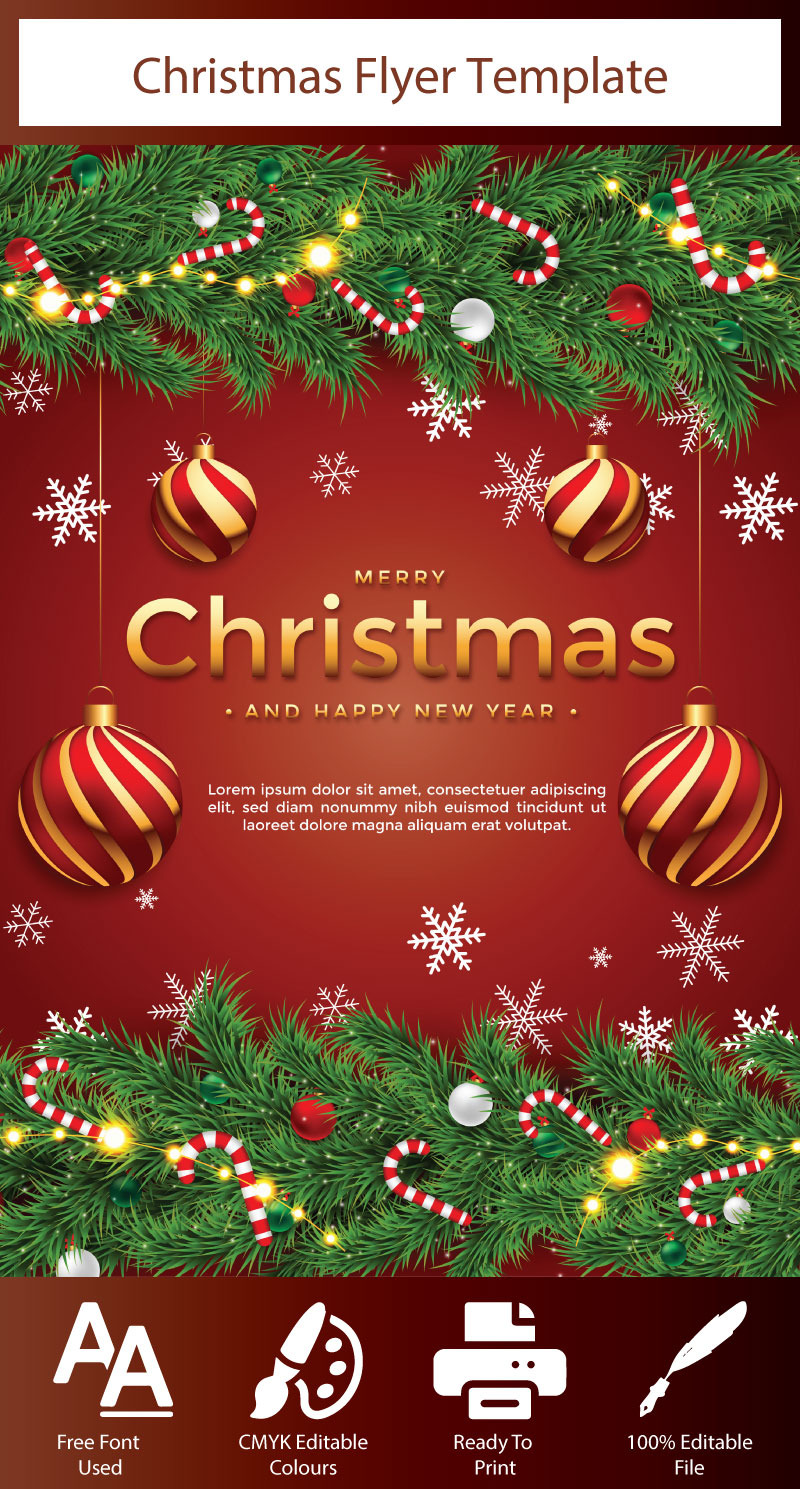 Yuletide Elegance: Ünnepi A4-es karácsonyi sablon az ünnepek megvilágításához! - Features Image 1