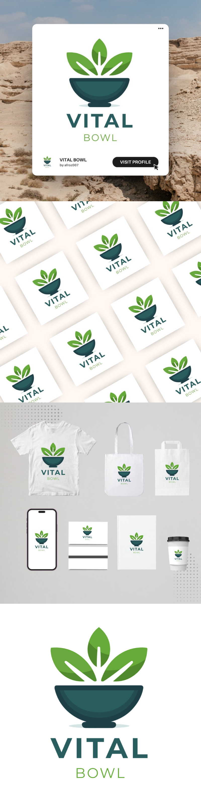 Healthy Food Business Logo Design – Professional & Custom Branding - Features Image 1