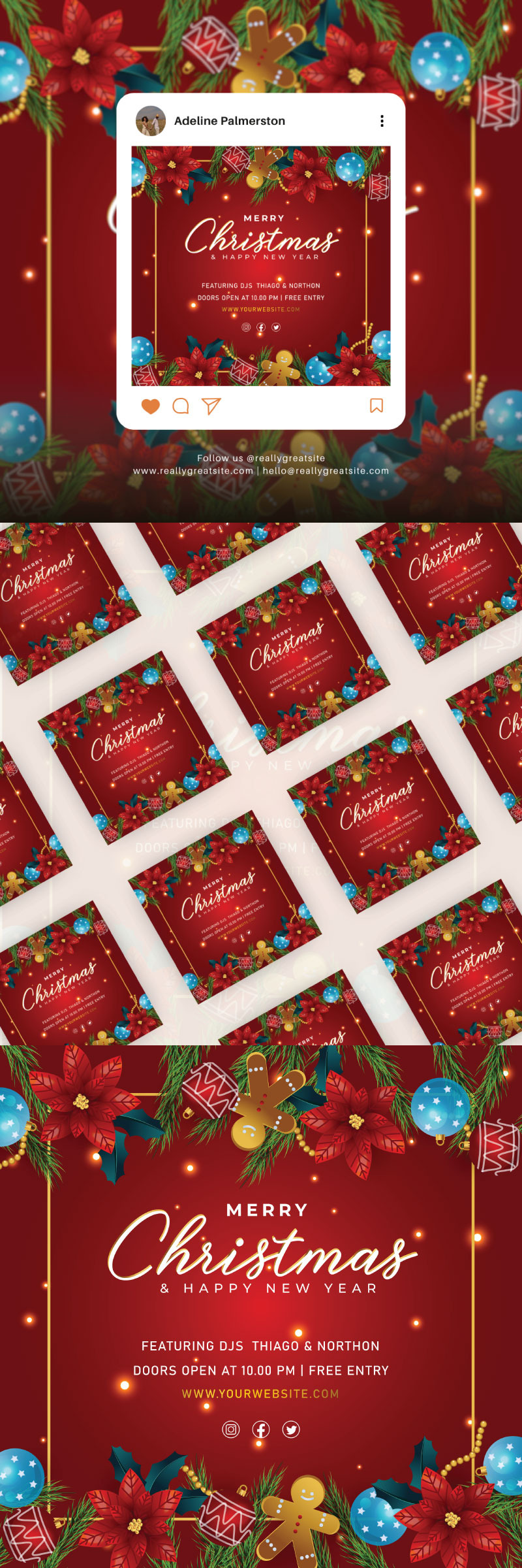 Joyeux Noël : modèle de message - Caractéristiques de l’image 1