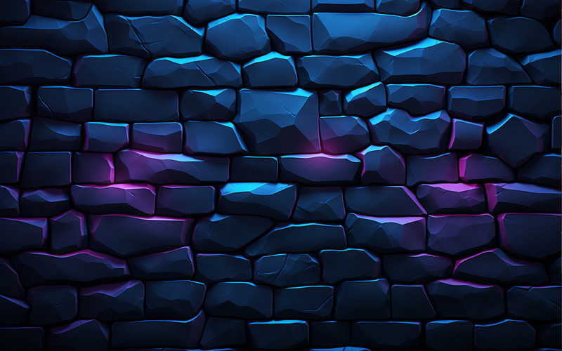 Stone wall pattern background bundle - Features Image 6