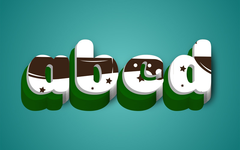 Spel | 3D-spel | Realistisk textstil | Redigerbar vektortexteffekt | premium vektor teckensnitt - Features Image 2