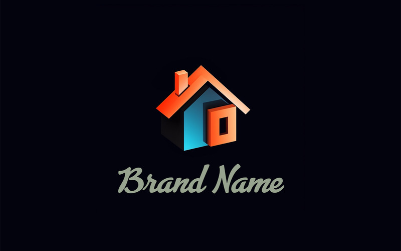 3D Builder Logo | Home Logo Design - Features Image 1