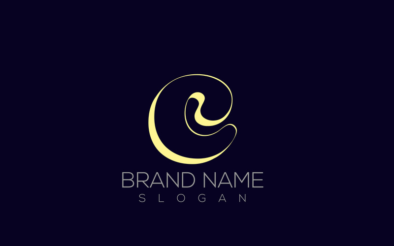 Vector de logotipo 3D C | Diseño inicial de logotipo de letra 3D C - Características Imagen 1
