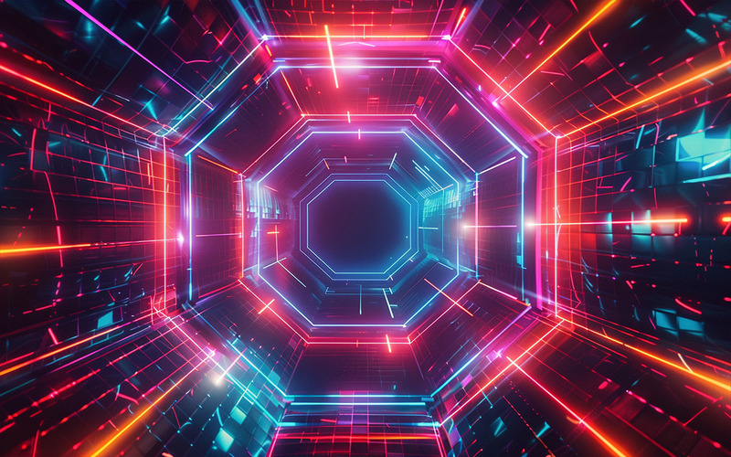 Pacchetto di background tecnologico digitale - Caratteristiche Immagine 16
