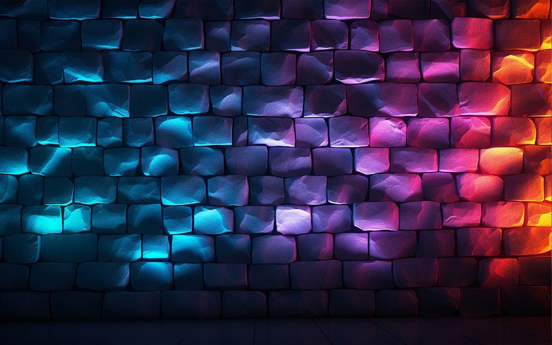 Stone wall pattern background bundle - Features Image 13