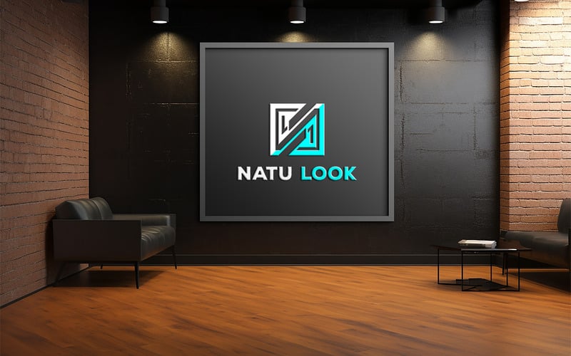 Interior board mockup | logo mockup | office building mockup | office interior logo mockup - Features Image 1