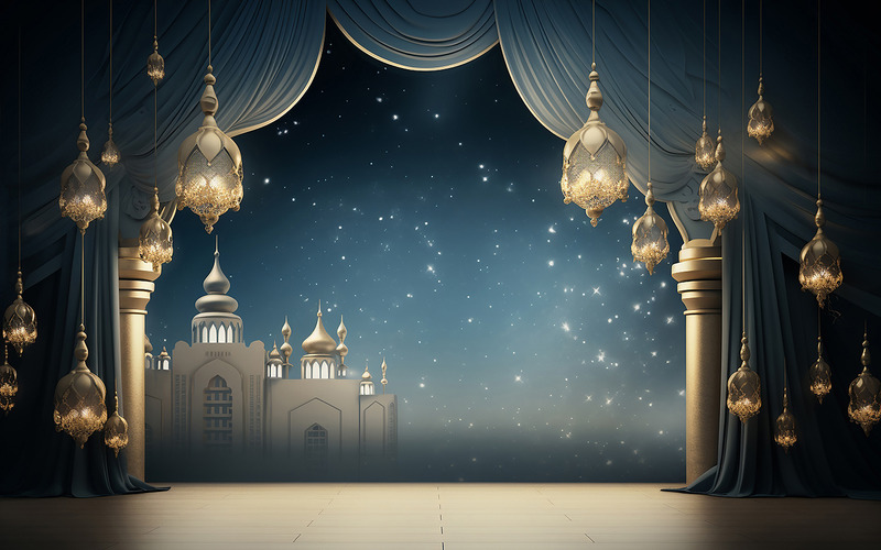 Islamic wall art design_islamic luxury wall background_islamic backgrounds design bundle - Features Image 13