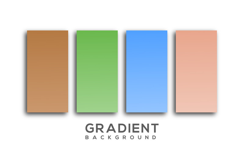 Color Swatch Gradient Background Vector Image - Features Image 1