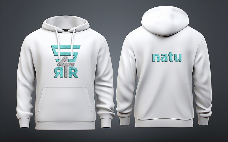 Maquette de logo à capuche blanche suspendue mockup_white hoodie mockup_hoodie - Caractéristiques de l’image 1