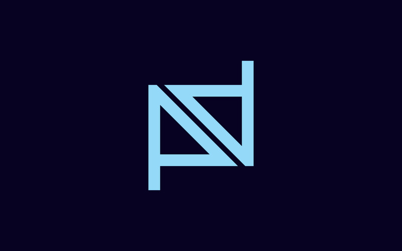 Pd Logo | Modelo de logotipo de carta Infinity Pd ou Dp - Features Image 1