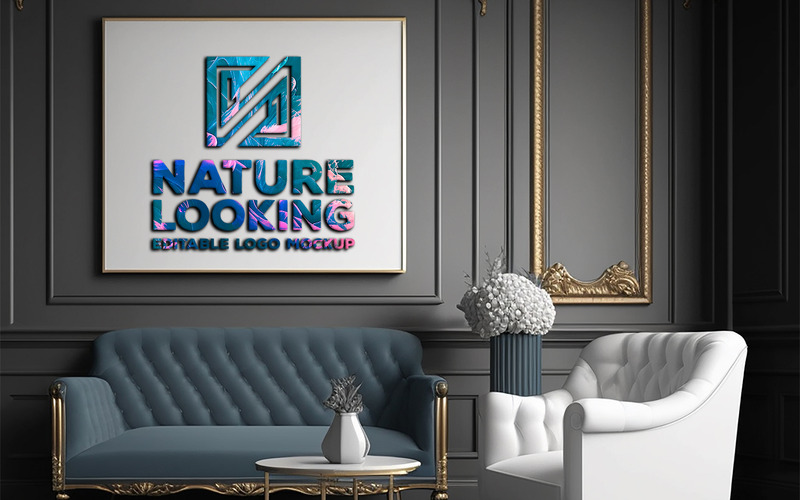 Mockup di lavagna bianca | interno Mockup di lavagna bianca | mockup logo colorato su lavagna bianca - Caratteristiche Immagine 1