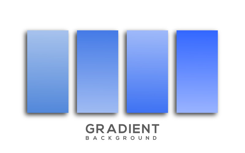 Beautiful Blue Gradient Background Vector - Features Image 1