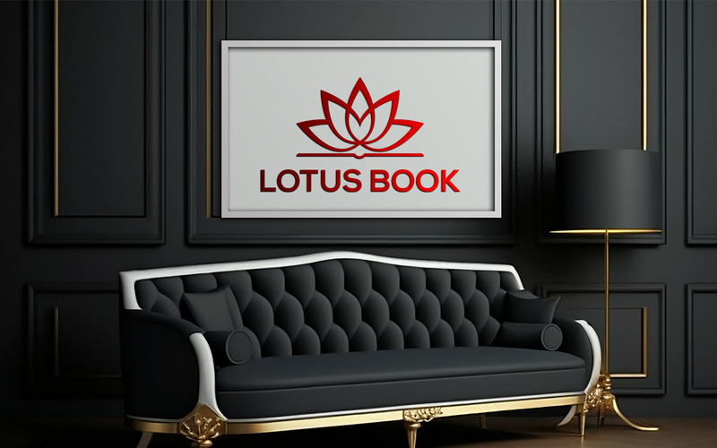 Mockup di interni di lusso | Logo Mockup sul pannello interno | mockup di lavagna bianca su interni scuri - Caratteristiche Immagine 1