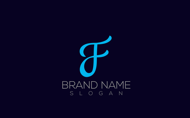 Kalligraphie-Logo | Premium Letter Tdf oder Ftf Kalligrafie-Logo-Design - Eigenschaften Bild 1