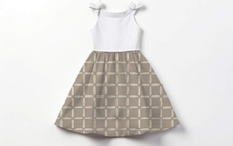 Seamless Subtle Grid Pattern Bundle – Neutral Geometric Digital Textures for Crafts & Design - Features Image 3