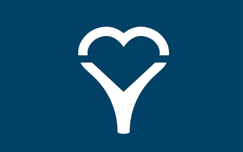 J'aime | Amour Yoga | Modèle de logo Premium Y Love | Modèle de logo d'amour de yoga moderne - Caractéristiques de l’image 1