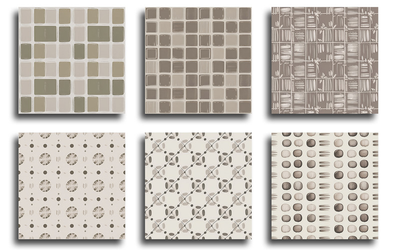 Grandmillennial Floral Seamless Pattern Bundle with Vintage, Retro, and Modern Decorative Designs - Features Image 1