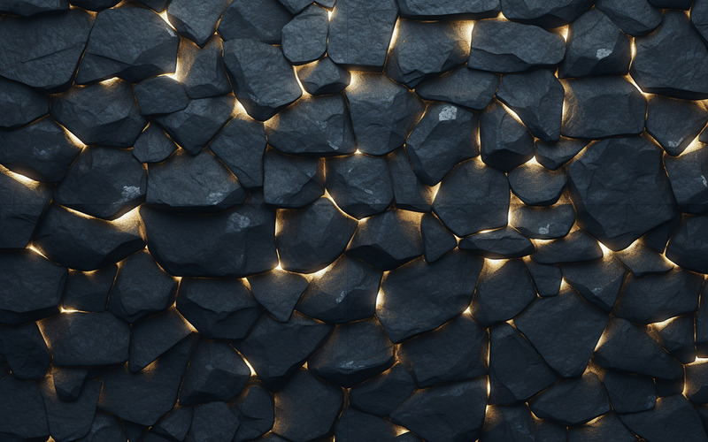 Stone wall pattern background bundle - Features Image 1