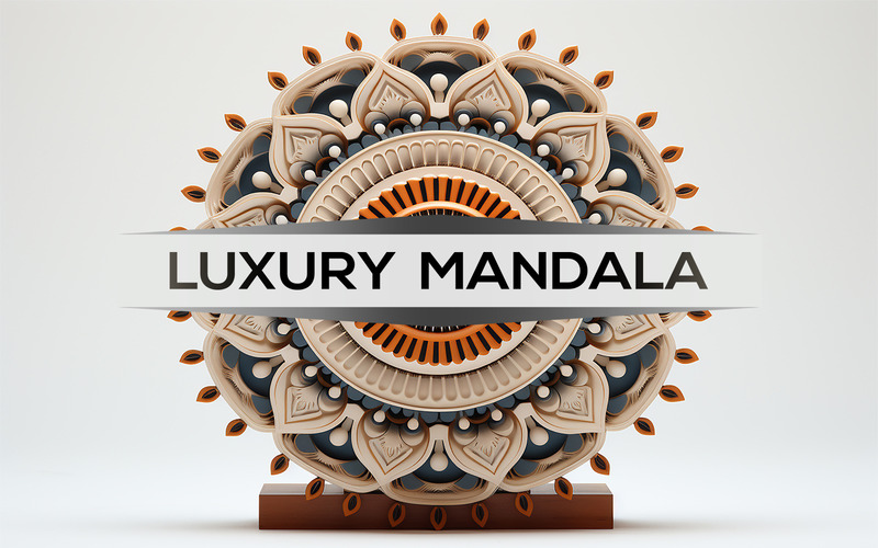 Abstrakt mandala | blommandala design | identitet mandala | mandala design - Features Image 1