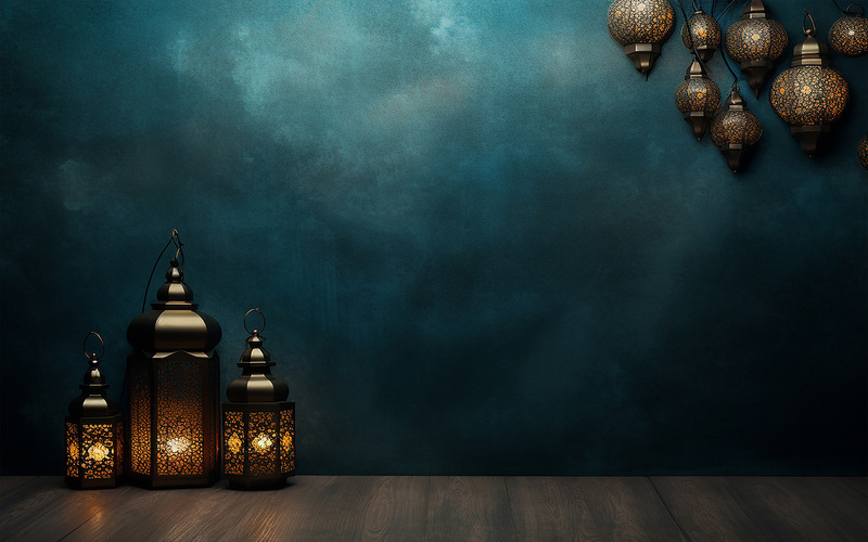 Islamic wall art design_islamic luxury wall background_islamic backgrounds design bundle - Features Image 9
