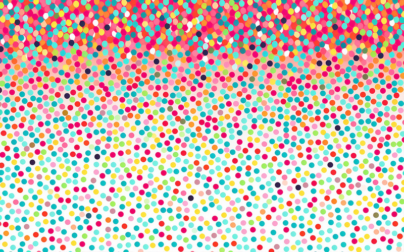 Colorful dots pattern bundle - Features Image 2