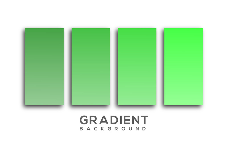 Green Gradient Background Vector - Features Image 1