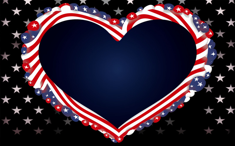 Usa flag love, american flag love - Features Image 1