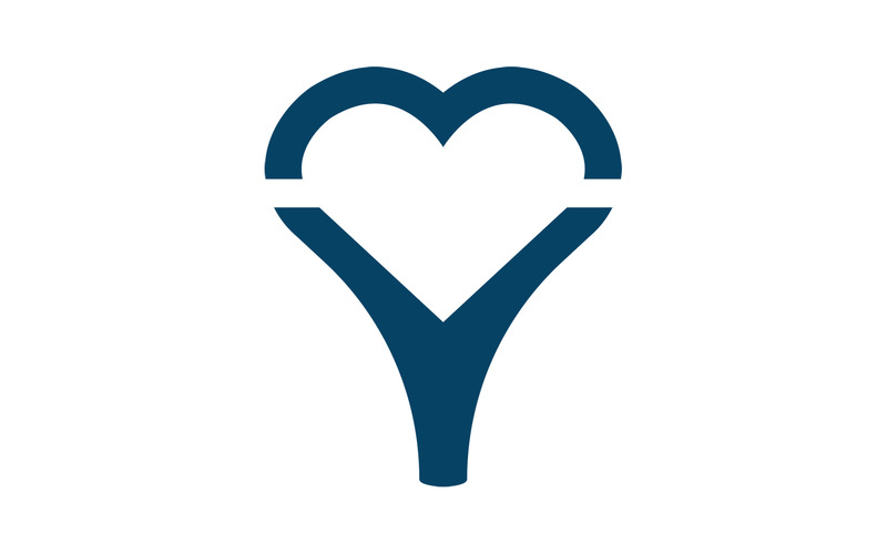 YM Miłość | Szablon Logo Premium YM Love | Crative YM Love Vector Logo Design - Obraz funkcji 1