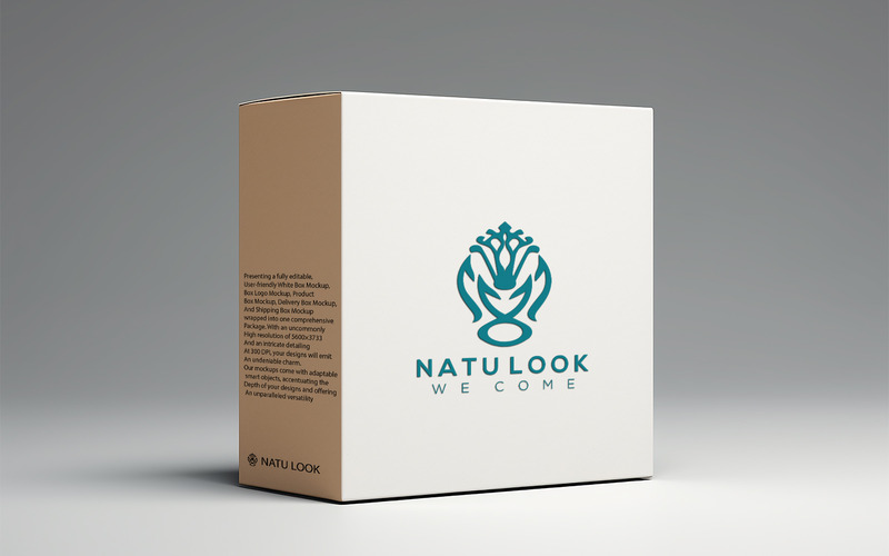 Scatola bianca mockup_box logo mockup_scatola prodotto mockup_scatola consegna mockup_scatola spedizione mockup - Caratteristiche Immagine 1