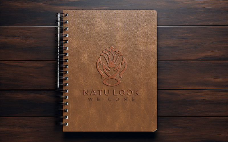 Notepad cover mockup | notepad logo mockup | note book cover mockup ...