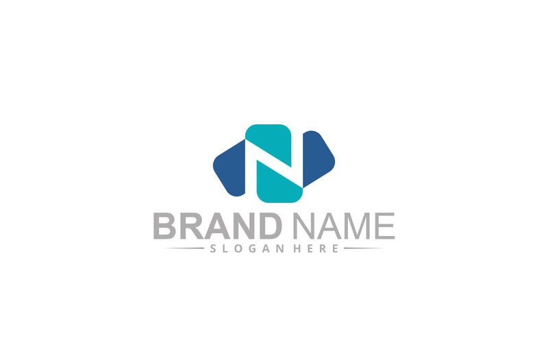 Letter N capsule logo ontwerp - Features Image 1