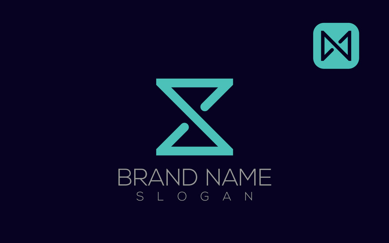 S Or N Logo | Infinity Two Sides Square Logo Design - Features Image 1