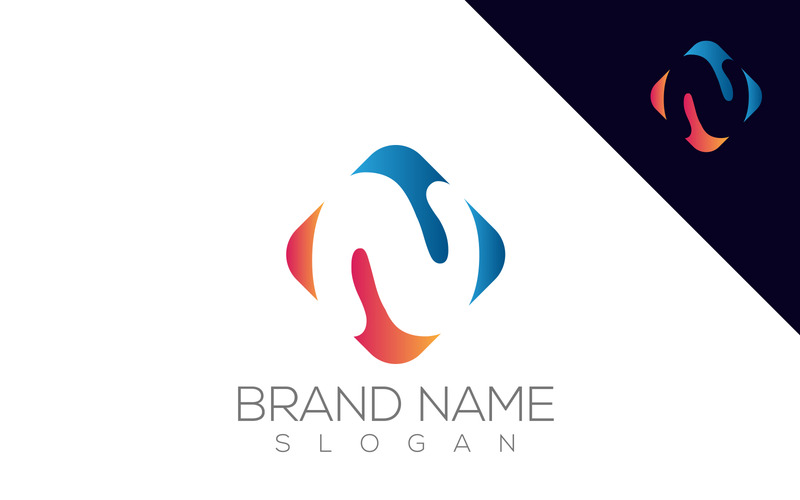 Logo N | Création de logo premium lettre N - Caractéristiques de l’image 1
