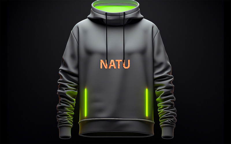 Texte à capuche mockup_men's hoodie mockup_hoodie mockup - Caractéristiques de l’image 1