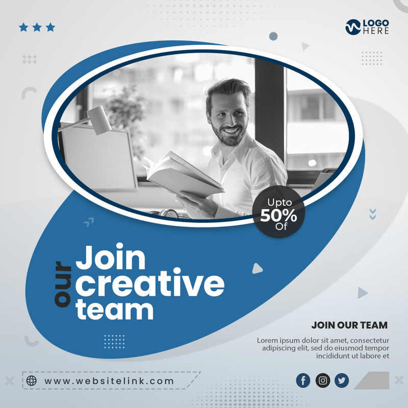 Digital Marketing Expert Agency Or Corporate Banner Post Graphic Design Template - Features Image 1