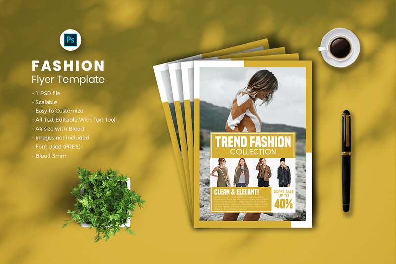 Modèle de Flyer de mode vol.28 - Caractéristiques de l’image 1