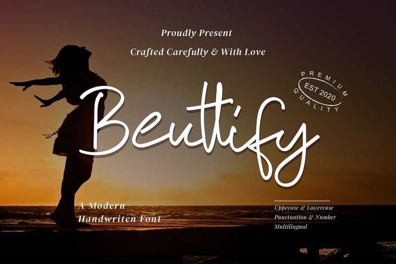 Beuttify - Moderna skriptteckensnitt - Features Image 1