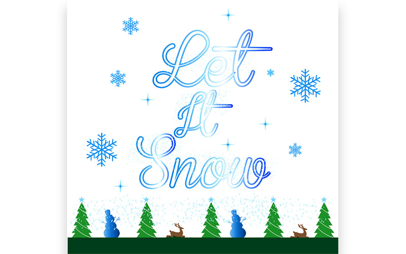 Christmas Typography T-Shirt Design - Features Image 1