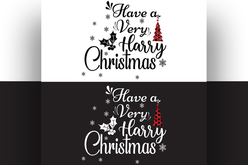 Christmas And New Year Typography T-shirt Design. - Features Image 2