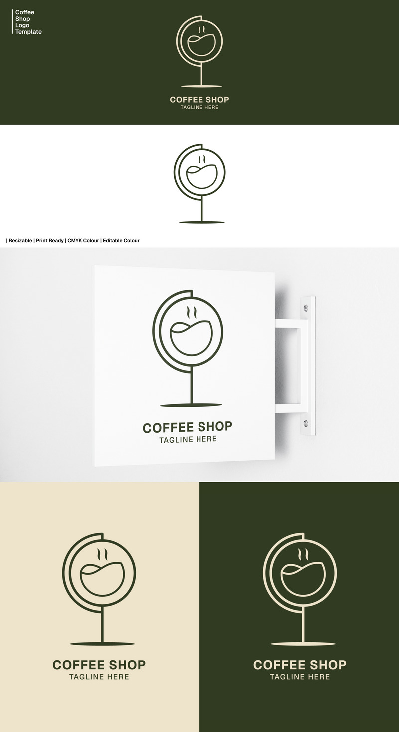Globe Coffee Shop-logotypmall - Features Image 1