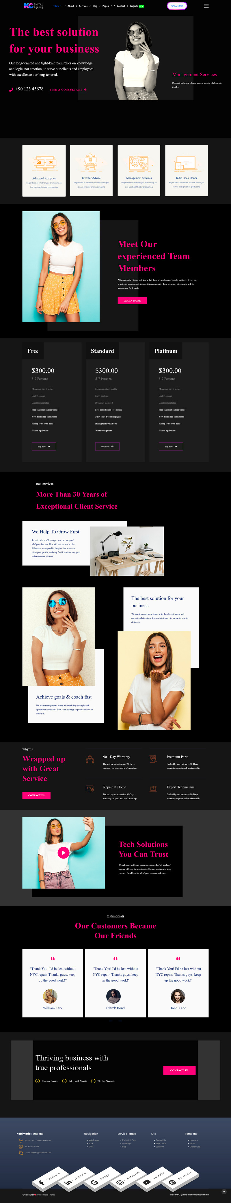 JL Kobimatic Digital Agency  Joomla6 Template - Features Image 2