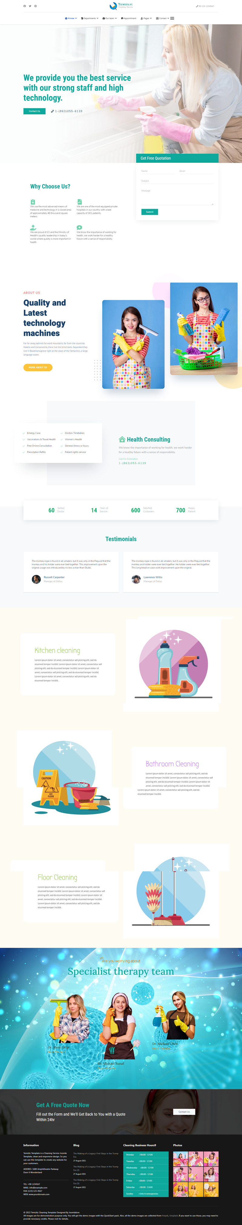 Temizlic 清洁服务 Joomla4 模板 - Features Image 7
