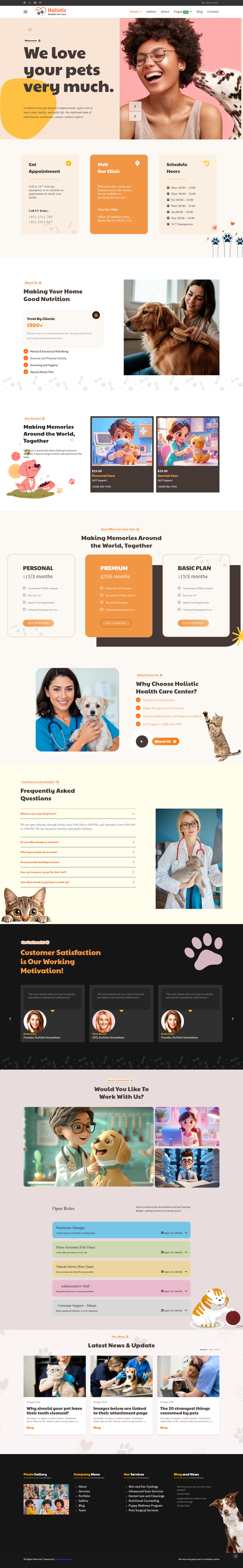 Šablona JL Holistic Pet Care and Veterinary Services Joomla6 - Features Image 1